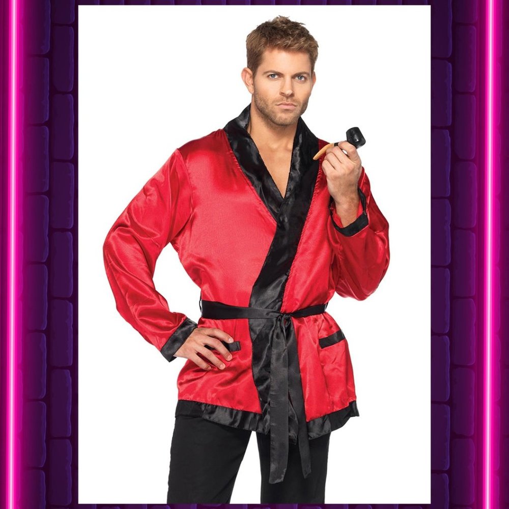 Playboy Bachelor| Men's Costumes S-XL